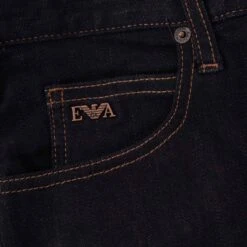 Emporio Armani J21 Regular-Fit Stretch Jeans - Denim Blu -Emporio Clothing Shop emporio armani j21 regular fit stretch jeans denim blu p50616 677121 image