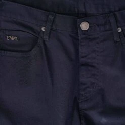 Emporio Armani J45 Regular-fit Comfort-Denim Twill Jeans - Blu Navy -Emporio Clothing Shop emporio armani j45 regular fit comfort denim twill jeans blu navy p56051 809305 image