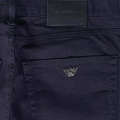 Emporio Armani J45 Regular-fit Comfort-Denim Twill Jeans - Blu Navy -Emporio Clothing Shop emporio armani j45 regular fit comfort denim twill jeans blu navy p56051 809326 image