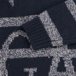 Emporio Armani Knitted Jumper - Blue -Emporio Clothing Shop emporio armani knitted jumper blue p60399 891359 image