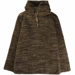 Engineered Garments Long Sleeve Hoody - Brown