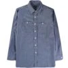 Engineered Garments Work Shirt - Blue -Emporio Clothing Shop engineered garments work shirt blue p61169 908082 image