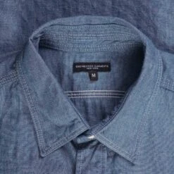 Engineered Garments Work Shirt - Blue -Emporio Clothing Shop engineered garments work shirt blue p61169 908086 image