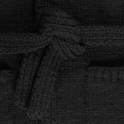 Faiz T.S Heavy Weight Hand Knitted Kyoto Robe - Black -Emporio Clothing Shop faiz t s heavy weight hand knitted kyoto robe black p61033 906113 image