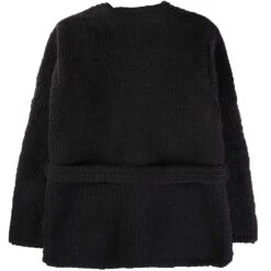 Faiz T.S Heavy Weight Hand Knitted Kyoto Robe - Black -Emporio Clothing Shop faiz t s heavy weight hand knitted kyoto robe black p61033 906118 image