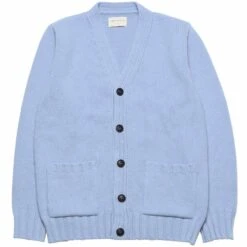Far Afield Buckley Cardigan - Silver Blue
