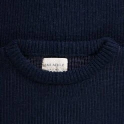 Far Afield Hamish Contrast Ribbed Knit - Purple -Emporio Clothing Shop far afield hamish contrast ribbed knit purple p60302 890889 image