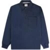 Far Afield Levy Half Zip Sweatshirt - Insignia Blue -Emporio Clothing Shop far afield levy half zip sweatshirt insignia blue p60728 900837 image