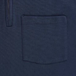 Far Afield Levy Half Zip Sweatshirt - Insignia Blue -Emporio Clothing Shop far afield levy half zip sweatshirt insignia blue p60728 900847 image