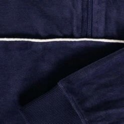 Fila Vintage Duke Velour 1/4 Zip With Piping - Navy -Emporio Clothing Shop fila vintage duke velour 1 4 zip with piping navy p56187 800517 image