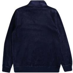 Fila Vintage Duke Velour 1/4 Zip With Piping - Navy -Emporio Clothing Shop fila vintage duke velour 1 4 zip with piping navy p56187 800523 image