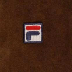 Fila Vintage Liston Colour Block Velour Track Top - Potting Soil -Emporio Clothing Shop fila vintage liston colour block velour track top potting soil p60720 900711 image