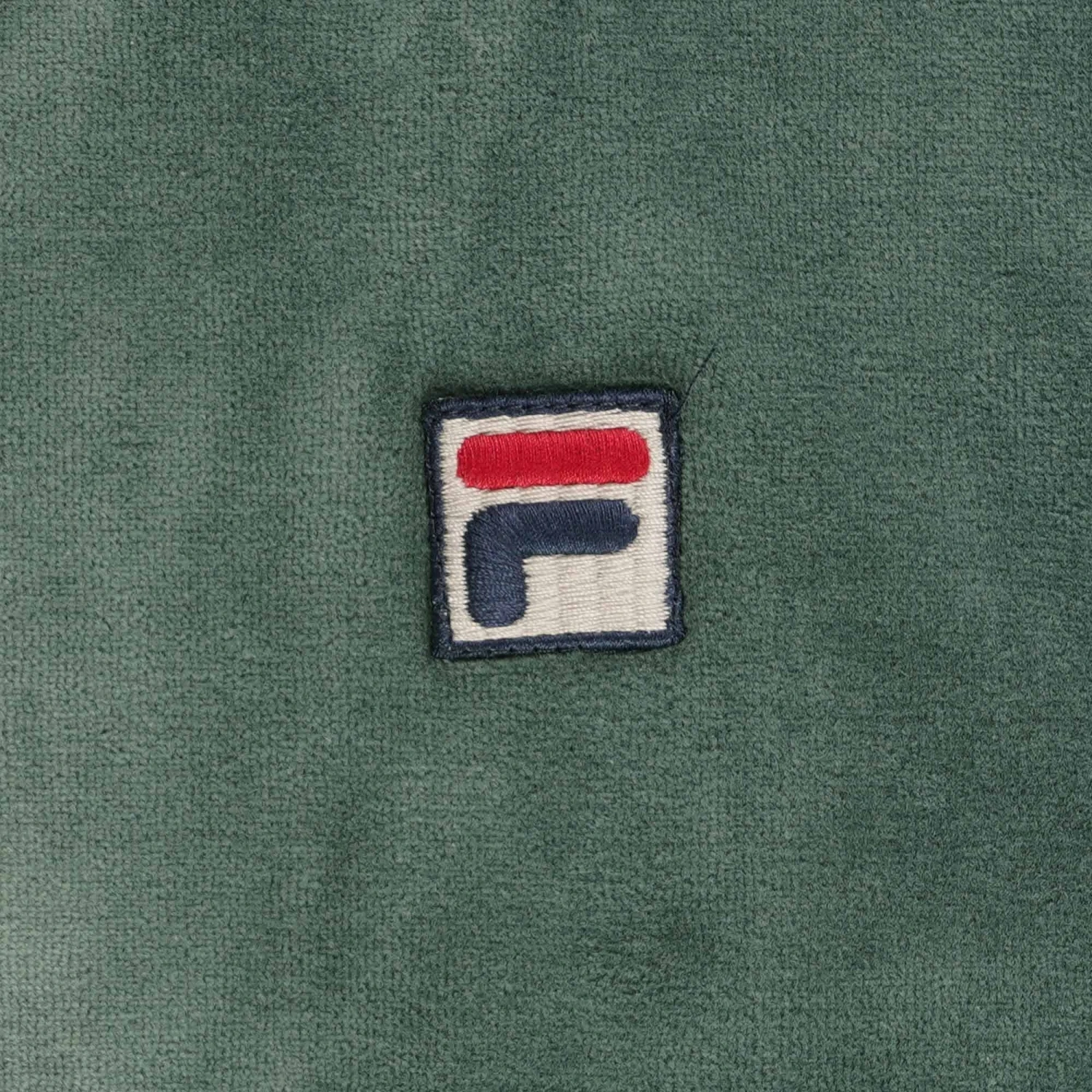 Fila Vintage Marc Velour Track Jacket - Dark Forest 5 Fila Vintage Marc Velour Track Jacket - Dark Forest - Image 3