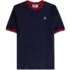 Fila Vintage Marconi Essential Ringer T-Shirt - Navy