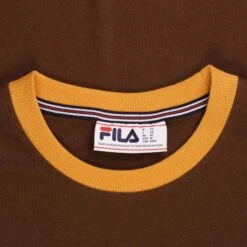 Fila Vintage Marconi T-Shirt - Potting Soil -Emporio Clothing Shop fila vintage marconi t shirt potting soil p59805 884914 image