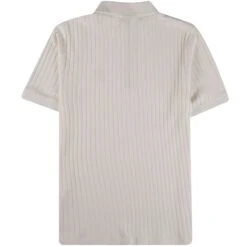 Fila Vintage Rufus Textured Stripe Polo - Gardenia -Emporio Clothing Shop fila vintage rufus textured stripe polo gardenia p60884 903608 image