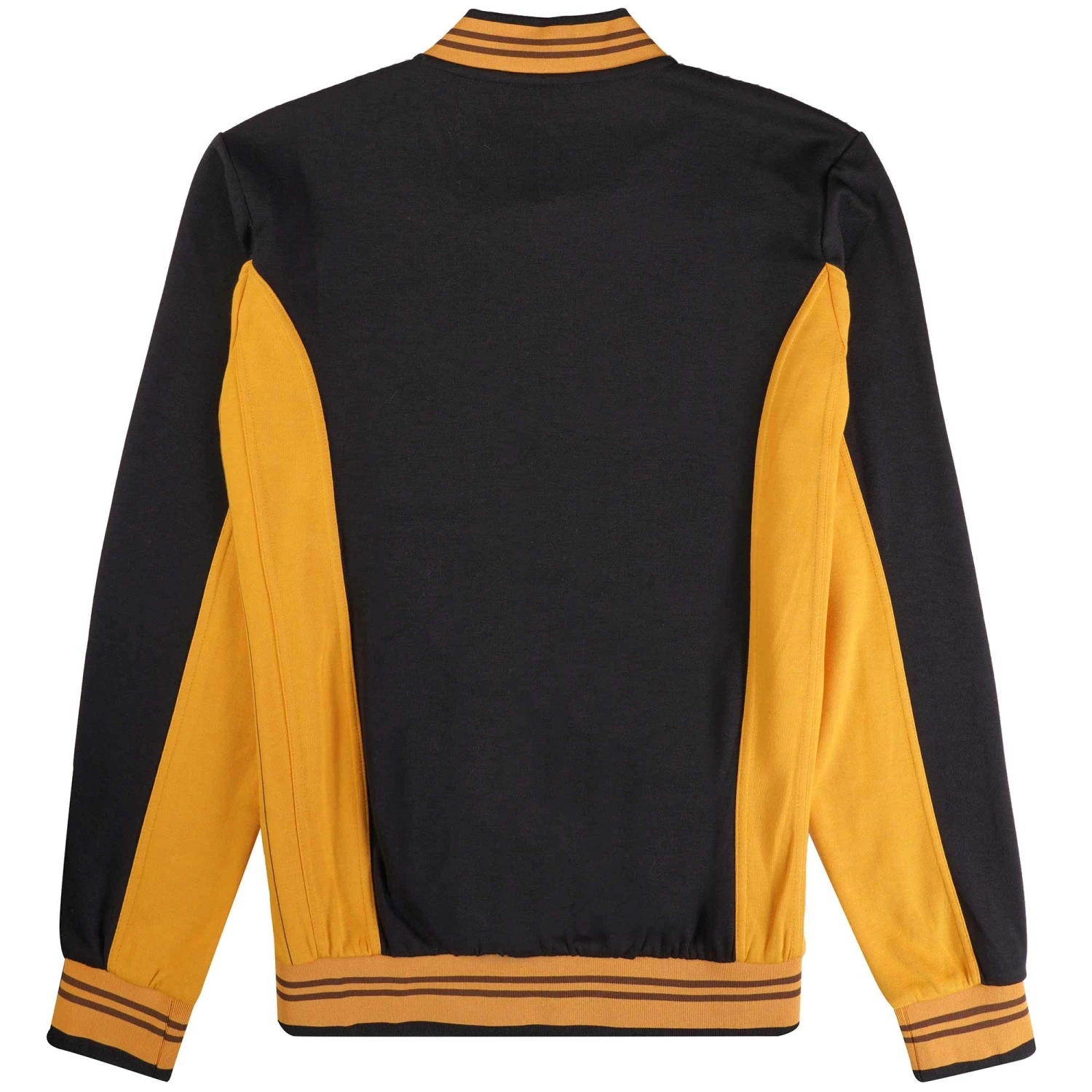 Fila Vintage Settanta Baseball Track Jacket - Black And Yam 6 Fila Vintage Settanta Baseball Track Jacket - Black And Yam - Image 4