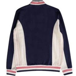 Fila Vintage Settanta Baseball Track Jacket - Navy -Emporio Clothing Shop fila vintage settanta baseball track jacket navy p57681 842947 image