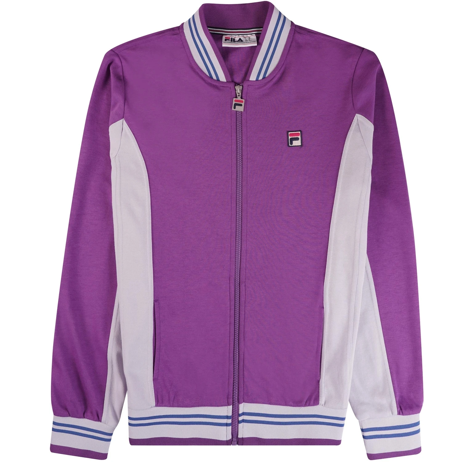 Fila Vintage Settanta Baseball Track Jacket - Sunset Purple 3 Fila Vintage Settanta Baseball Track Jacket - Sunset Purple
