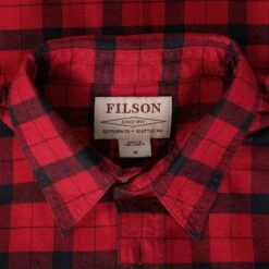Filson Alaskan Guide Shirt - Red/Black -Emporio Clothing Shop filson alaskan guide shirt red black p55508 780912 image