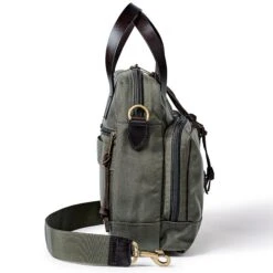 Filson Ballistic Nylon Dryden Briefcase - Otter Green -Emporio Clothing Shop filson ballistic nylon dryden briefcase otter green p34432 241670 image