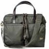Filson Ballistic Nylon Dryden Briefcase - Otter Green -Emporio Clothing Shop filson ballistic nylon dryden briefcase otter green p34432 601282 image