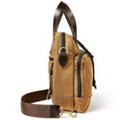 Filson Ballistic Nylon Dryden Briefcase - Whiskey -Emporio Clothing Shop filson ballistic nylon dryden briefcase whiskey p34431 241697 image