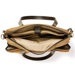 Filson Ballistic Nylon Dryden Briefcase - Whiskey -Emporio Clothing Shop filson ballistic nylon dryden briefcase whiskey p34431 241698 image