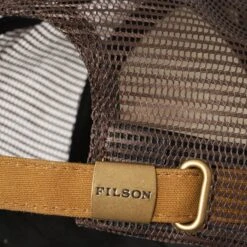 Filson Logger Mesh Cap - Dark Tan -Emporio Clothing Shop filson logger mesh cap dark tan p33805 208517 image