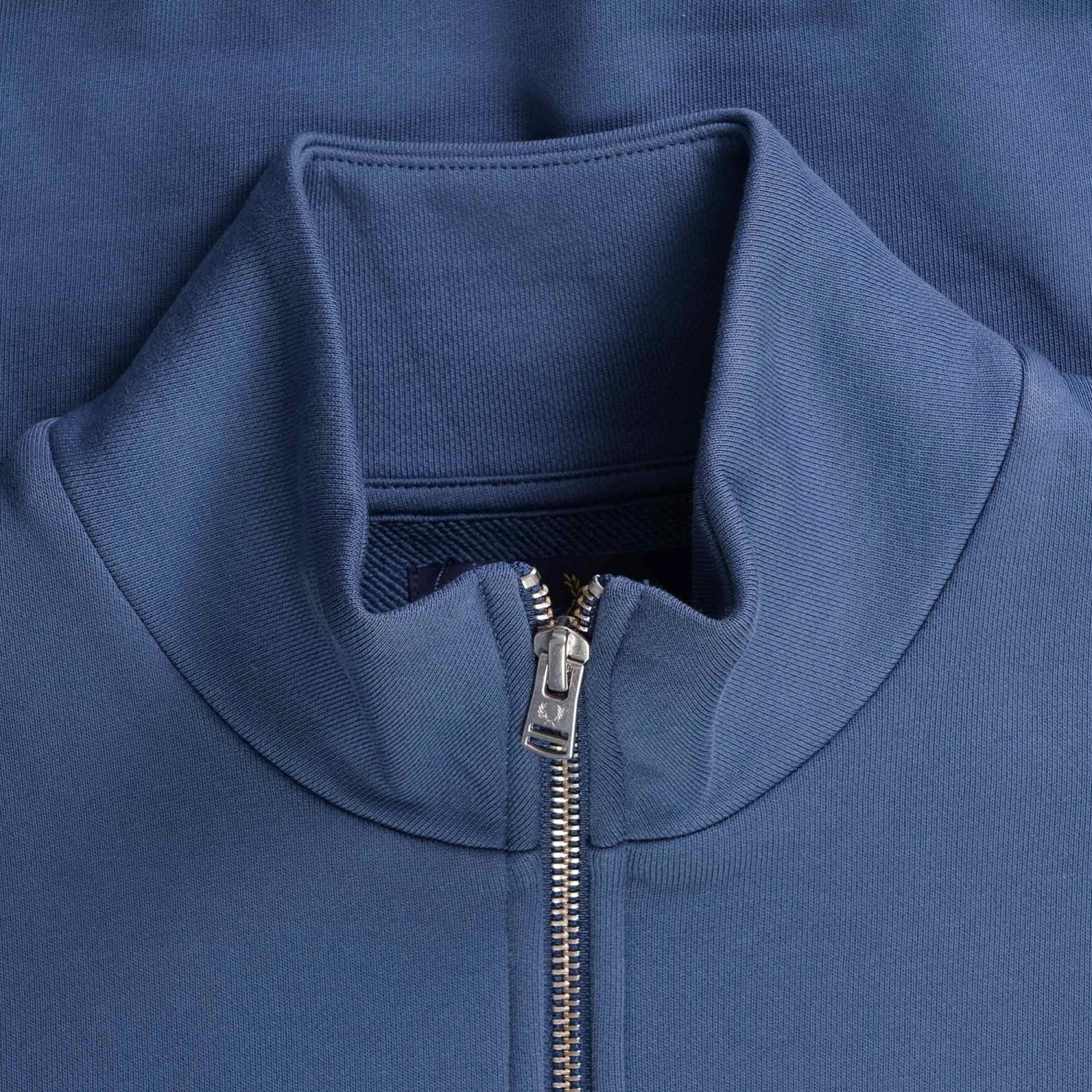 Fred Perry 1/2 Zip Track Top - Midnight Blue 4 Fred Perry 1/2 Zip Track Top - Midnight Blue - Image 2