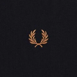 Fred Perry Bold Tipped Piqué T-Shirt - Black -Emporio Clothing Shop fred perry bold tipped pique t shirt black p59487 877017 image