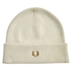 Fred Perry Classic Beanie - Oatmeal