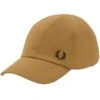 Fred Perry Classic Piqué Cap - Dark Caramel -Emporio Clothing Shop fred perry classic pique cap dark caramel p59462 876054 image