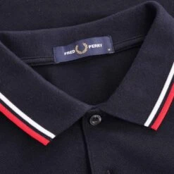 Fred Perry M3600 Polo Shirt - Navy -Emporio Clothing Shop fred perry m3600 polo shirt navy p46952 559559 image