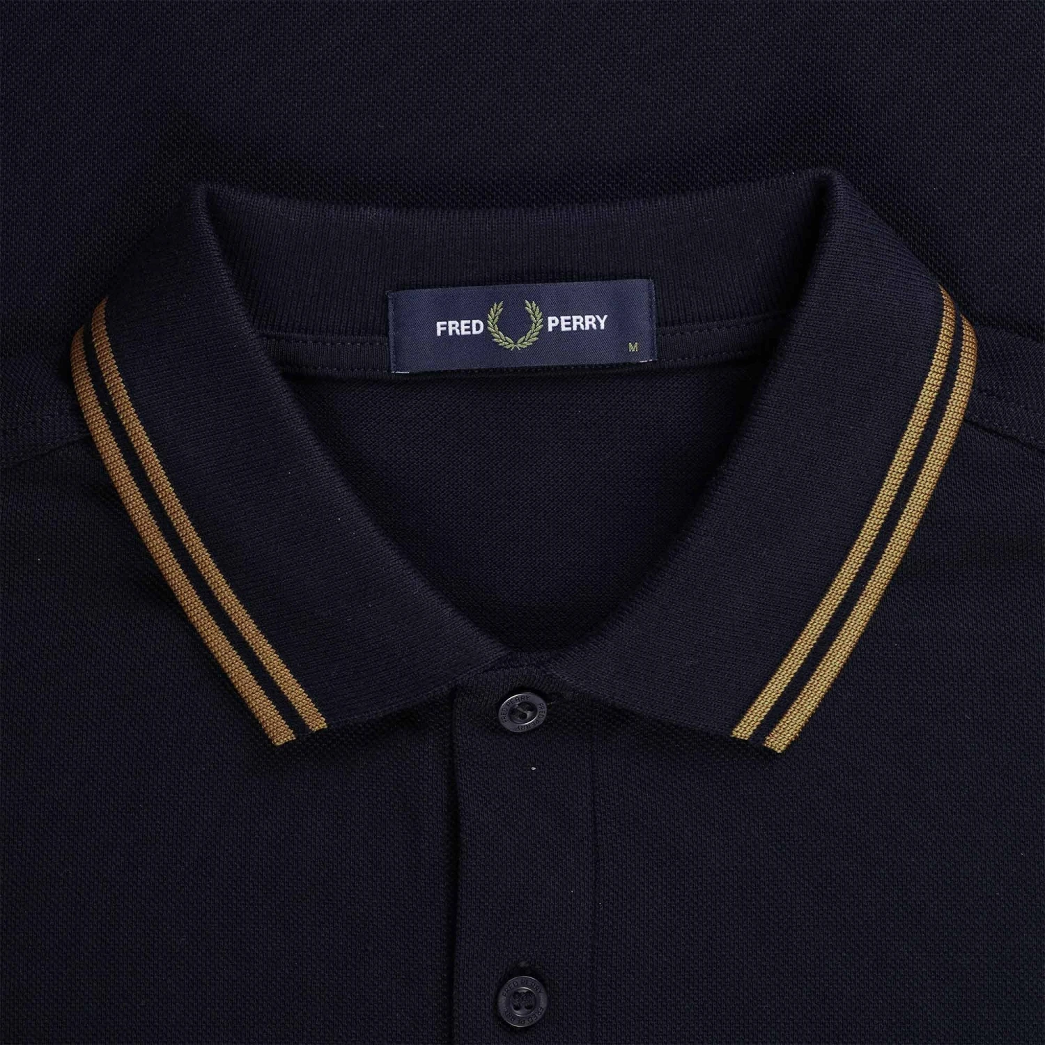 Fred Perry M3600 Twin Tipped Polo Shirt - Navy 4 Fred Perry M3600 Twin Tipped Polo Shirt - Navy - Image 2