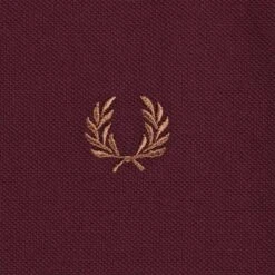 Fred Perry M3600 Twin Tipped Polo Shirt - Oxblood -Emporio Clothing Shop fred perry m3600 twin tipped polo shirt oxblood p59477 877169 image