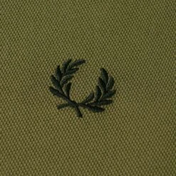Fred Perry M3600 Twin Tipped Polo Shirt - Uniform Green -Emporio Clothing Shop fred perry m3600 twin tipped polo shirt uniform green p55343 778268 image