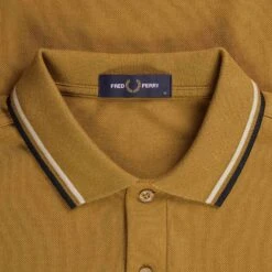 Fred Perry M3636 Long Sleeve Polo Shirt - Dark Caramel 7 Fred Perry M3636 Long Sleeve Polo Shirt - Dark Caramel -Emporio Clothing Shop fred perry m3636 long sleeve polo shirt dark caramel p59485 877347 image