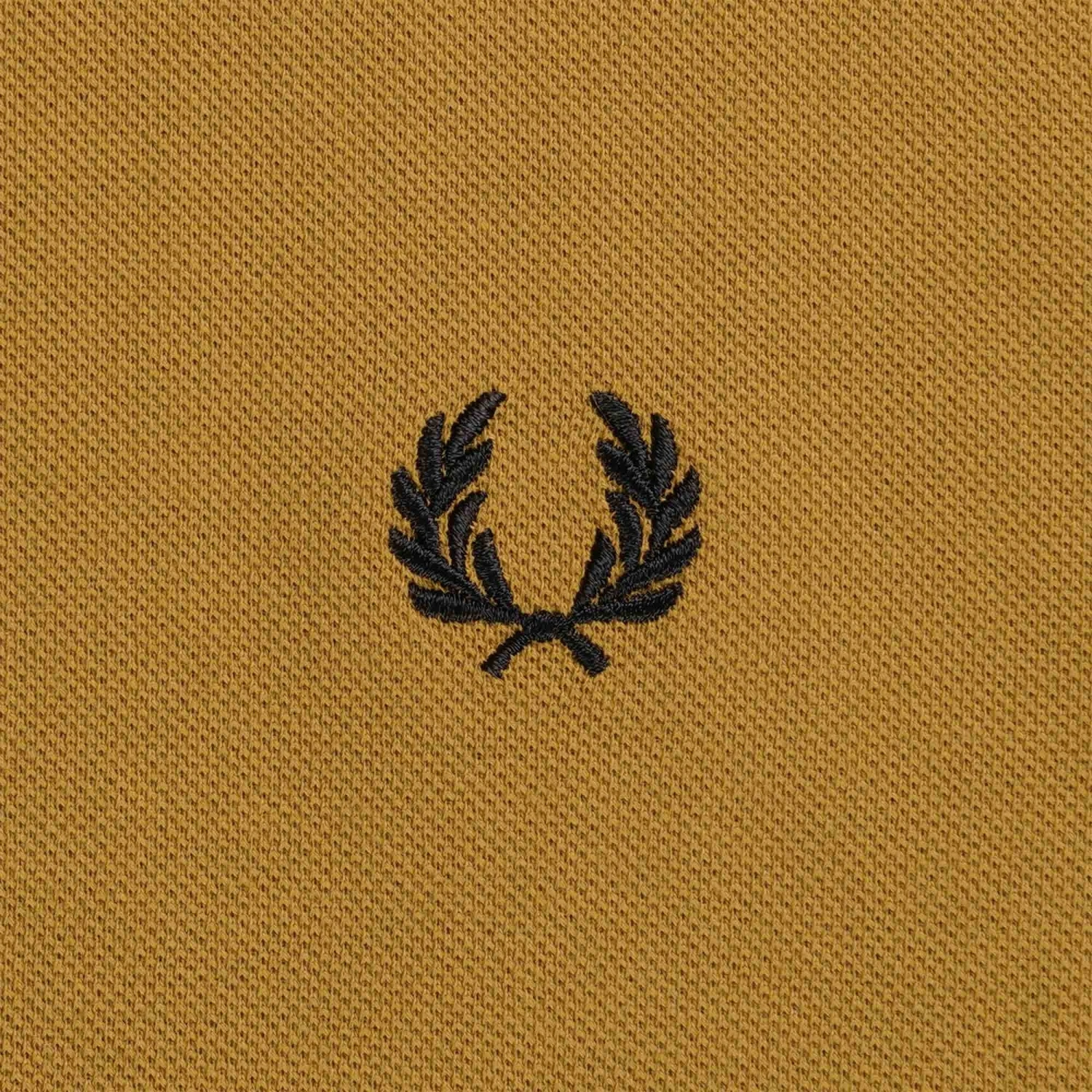 Fred Perry M3636 Long Sleeve Polo Shirt - Dark Caramel 5 Fred Perry M3636 Long Sleeve Polo Shirt - Dark Caramel - Image 3