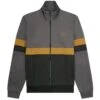 Fred Perry Panelled Track Jacket - Gunmetal Grey -Emporio Clothing Shop fred perry panelled track jacket gunmetal grey p53763 772909 image