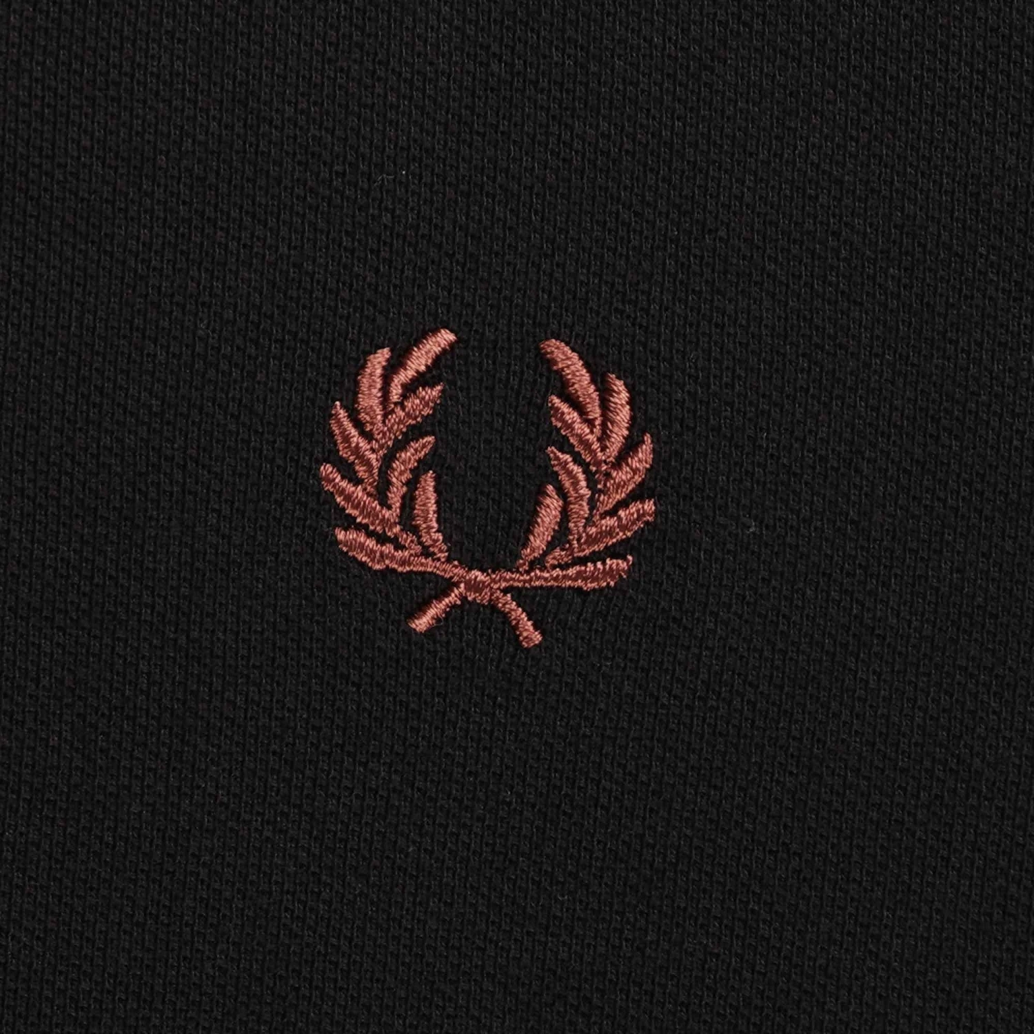 Fred Perry Reissues M12 Twin Tipped Polo Shirt - Black & Oatmeal 5 Fred Perry Reissues M12 Twin Tipped Polo Shirt - Black & Oatmeal - Image 3