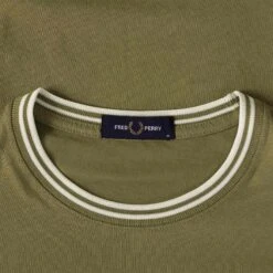 Fred Perry Ringer T-Shirt - Shaded Stone -Emporio Clothing Shop fred perry ringer t shirt shaded stone p58212 849486 image