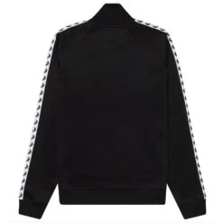 Fred Perry Taped Track Jacket - Black -Emporio Clothing Shop fred perry taped track jacket black p55217 774828 image