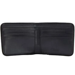 Fred Perry Tonal Billfold Wallet - Black -Emporio Clothing Shop fred perry tonal billfold wallet black p59467 875955 image