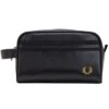 Fred Perry Tonal Wash Bag - Black -Emporio Clothing Shop fred perry tonal wash bag black p59583 877843 image