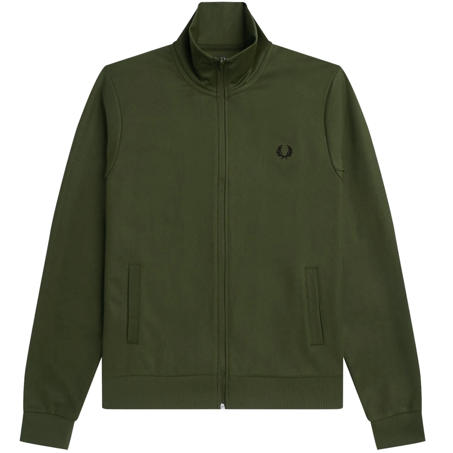 Fred Perry Track Jacket - Uniform Green 3 Fred Perry Track Jacket - Uniform Green