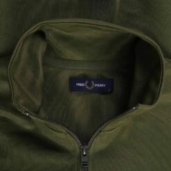 Fred Perry Track Jacket - Uniform Green 7 Fred Perry Track Jacket - Uniform Green -Emporio Clothing Shop fred perry track jacket uniform green p59453 877506 image