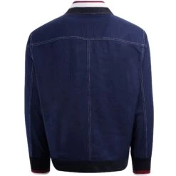 Four Pocket Overshirt - Bright Navy -Emporio Clothing Shop fred perry x nicholas daley four pocket overshirt bright navy p54364 746776 image