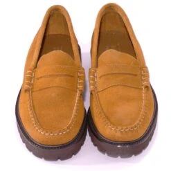 G.H. Bass Weejun Larson - Tan Suede -Emporio Clothing Shop g h bass weejun larson tan suede p55146 771212 image