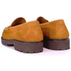 G.H. Bass Weejun Larson - Tan Suede -Emporio Clothing Shop g h bass weejun larson tan suede p55146 771223 image